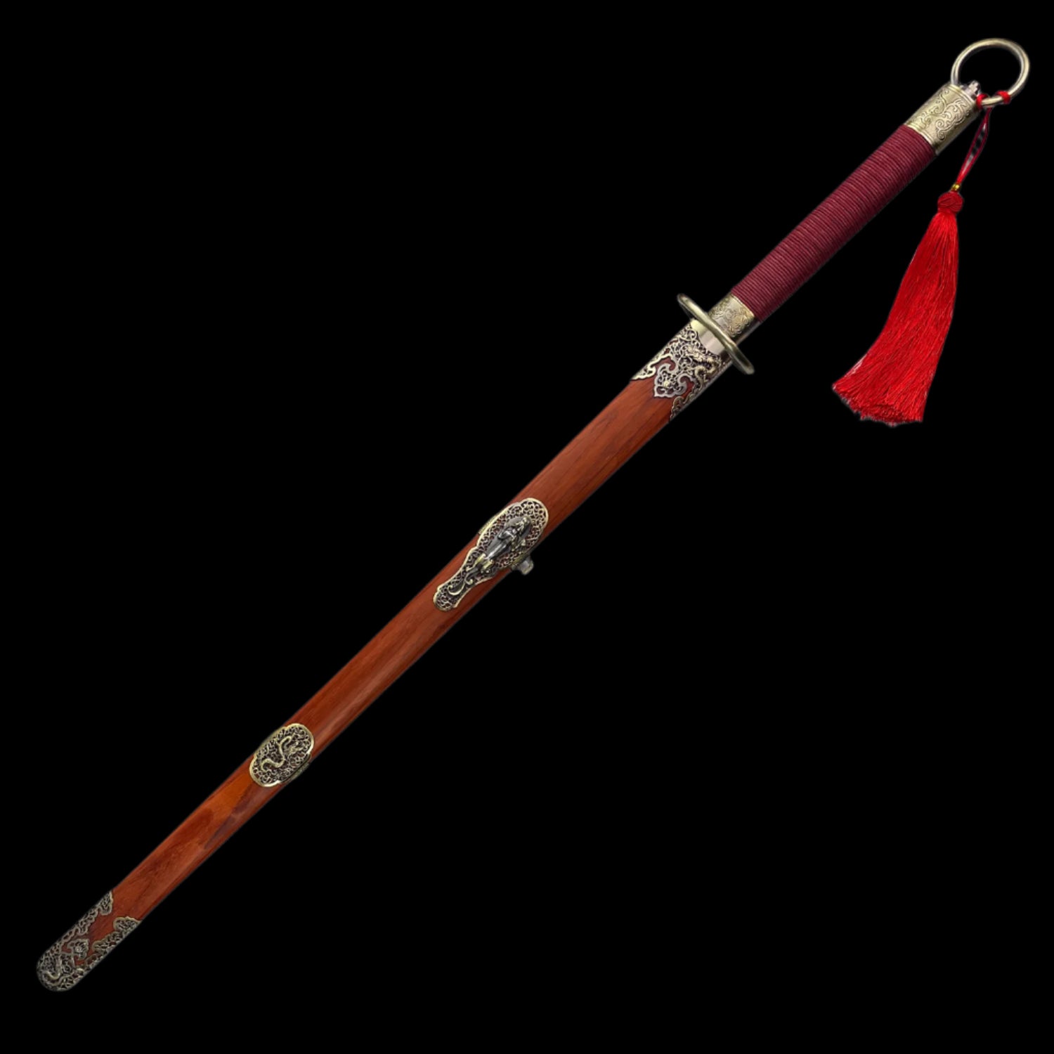 Front Laser w/ "Hua Mulan" on front of sword