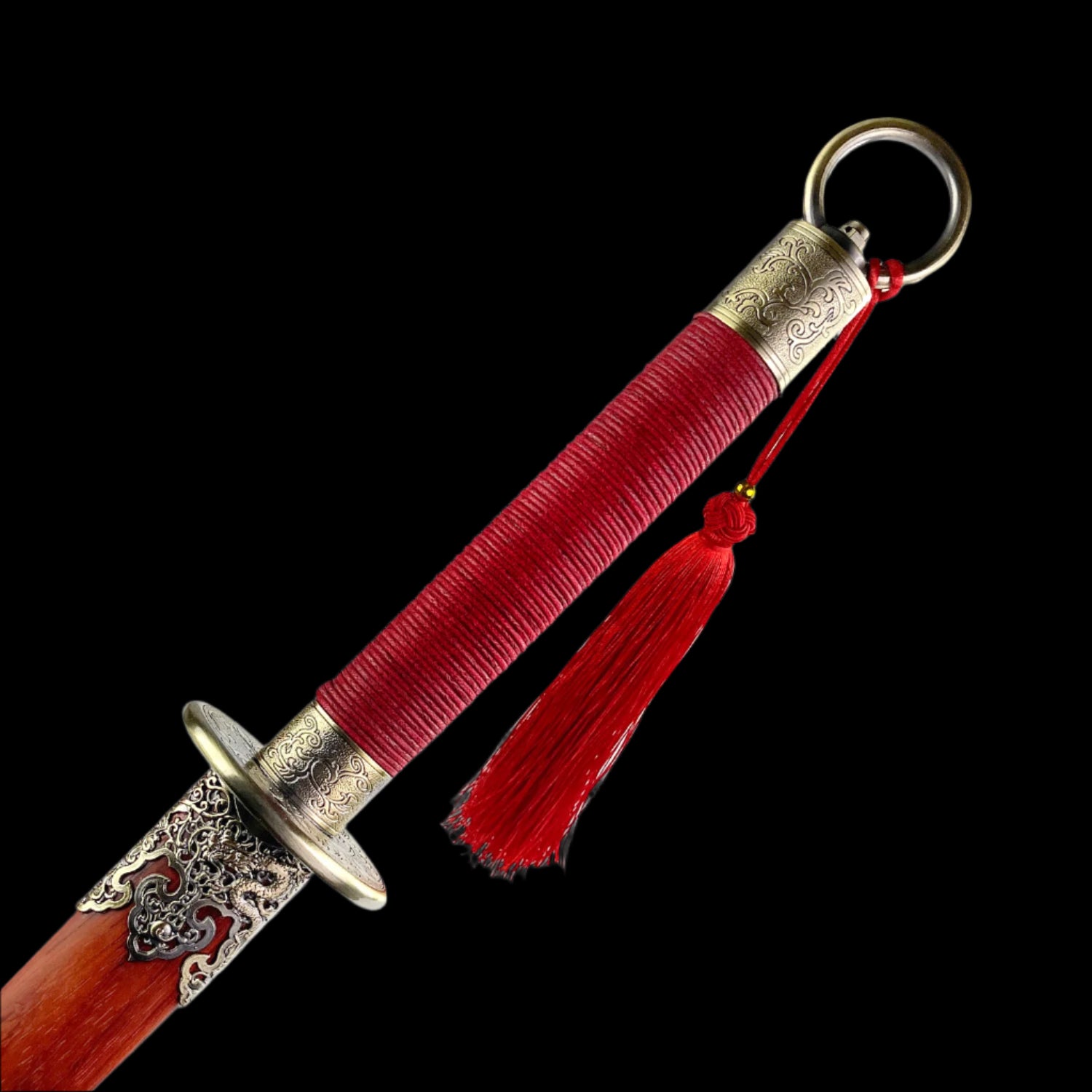 Front Laser w/ "Hua Mulan" on front of sword