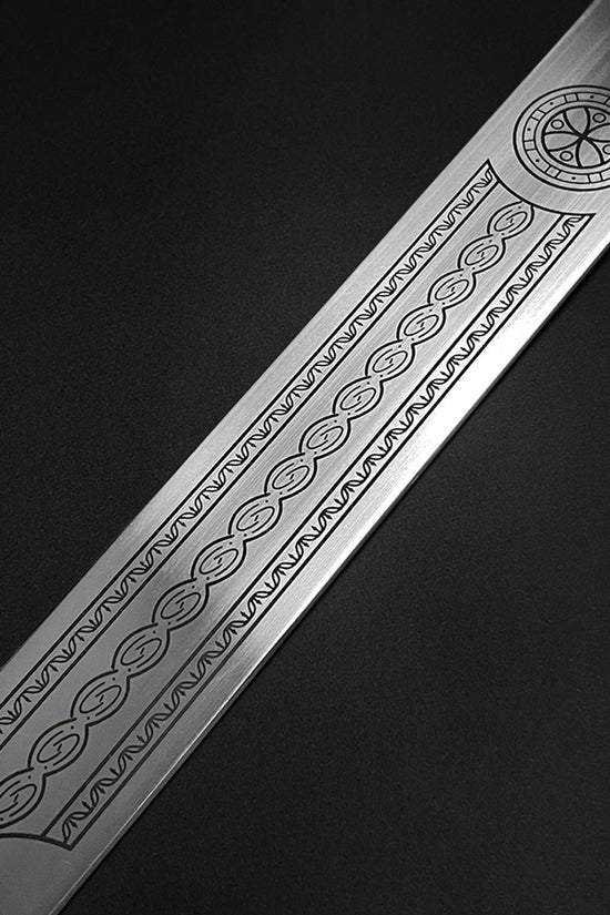 45" Excalibur Sword With Hanging Plaque Knight Collection