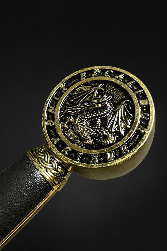 45" Excalibur Sword With Hanging Plaque Knight Collection