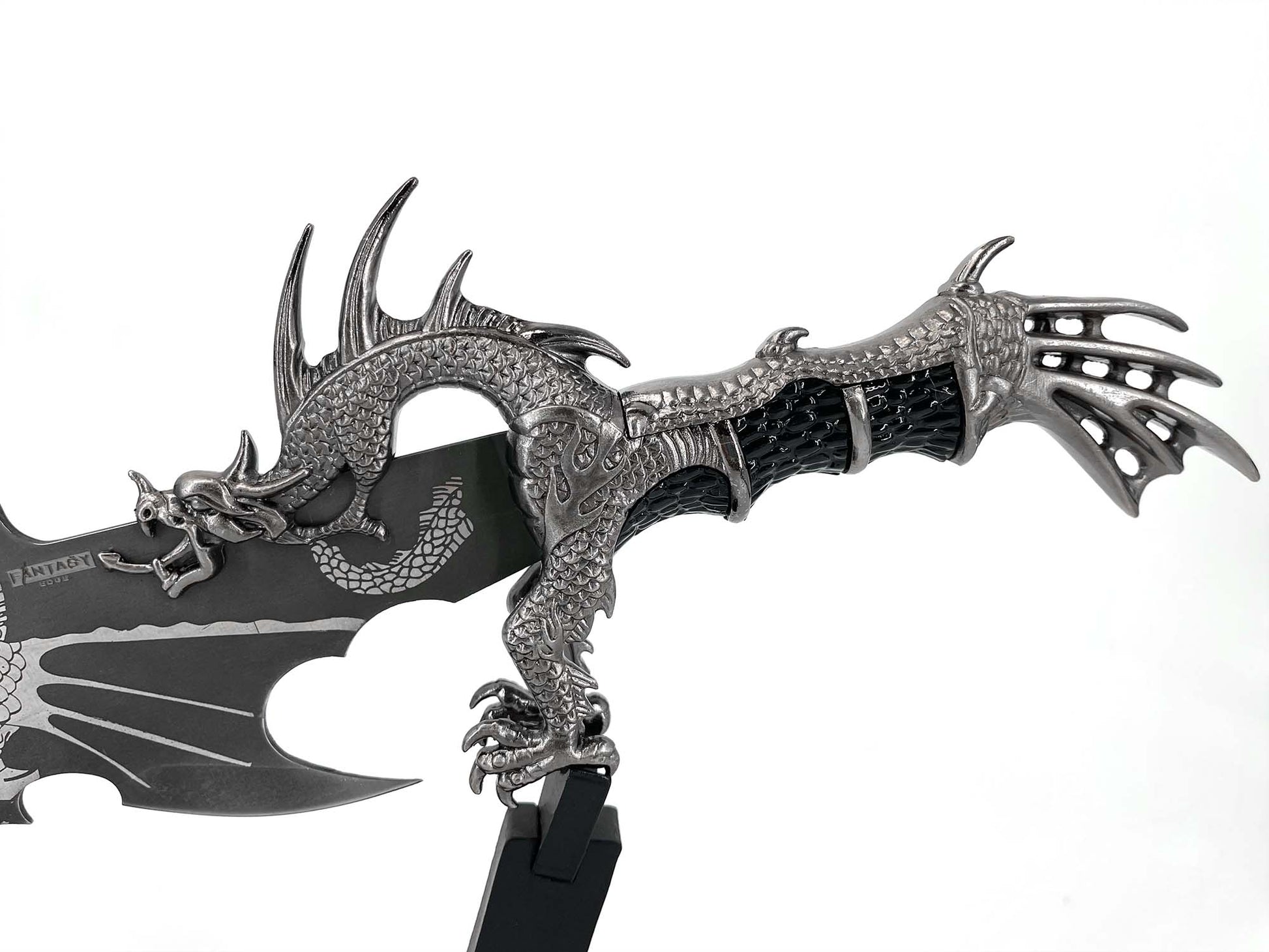 21" Dragon Fantasy Dagger w/display stand