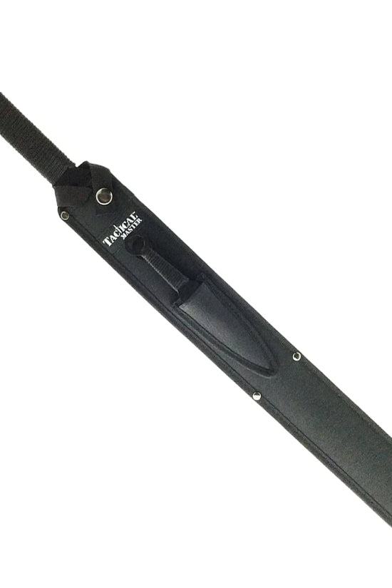 Tactical Master 27" Machete with 2 pcs 6" throwing knife