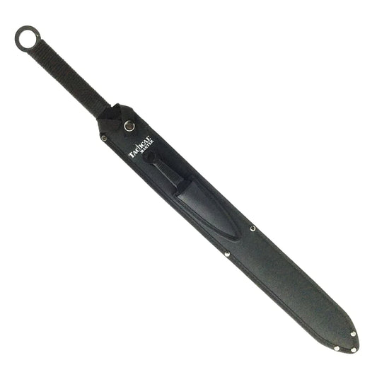 Tactical Master 27" Machete with 2 pcs 6" throwing knife