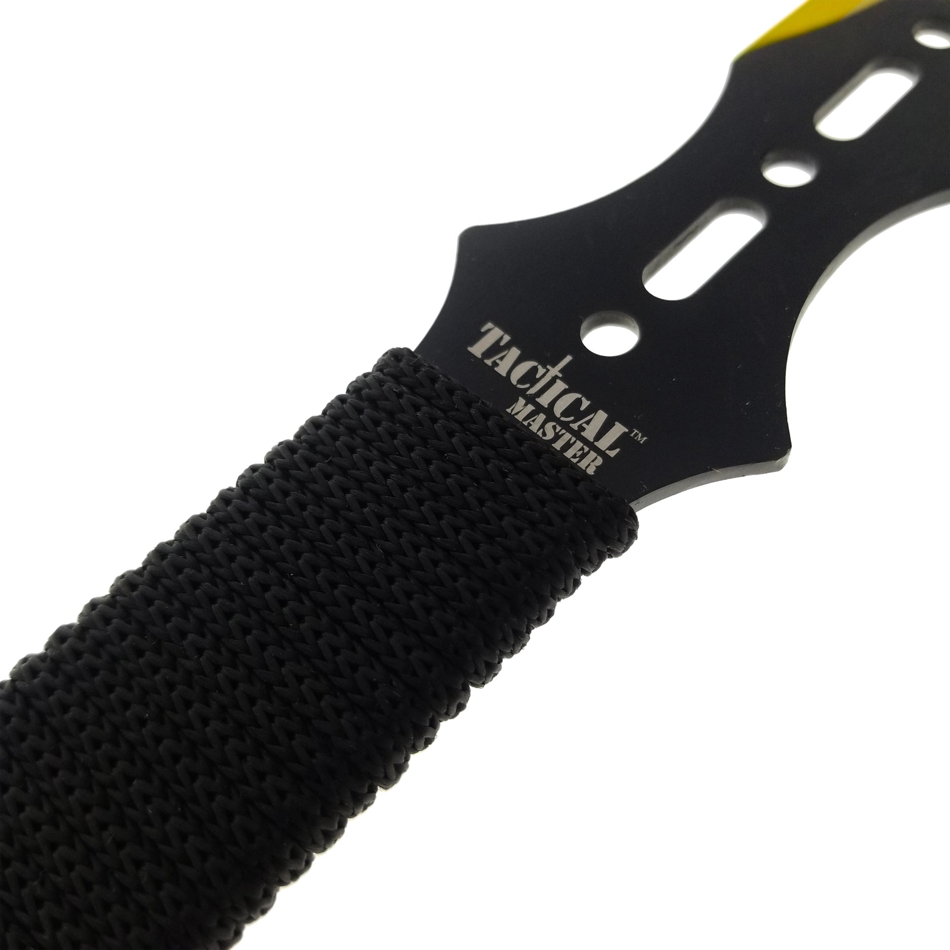 Tactical Master 27" Gold Machete with 2 pcs 6" throwing knives