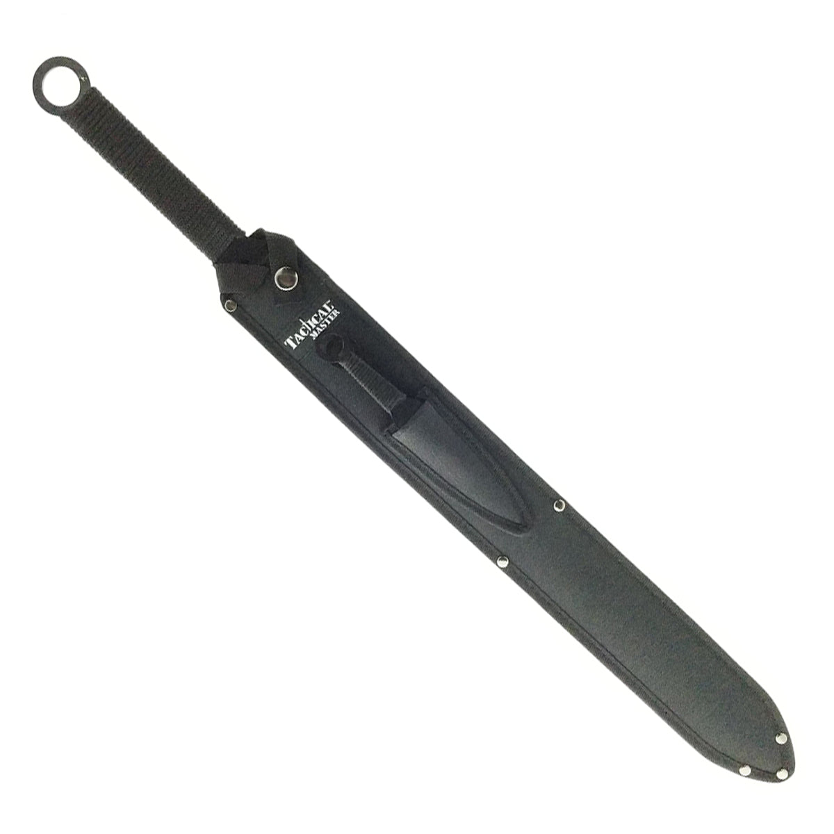 Tactical Master 27" Machete with 2 pcs 6" throwing knife