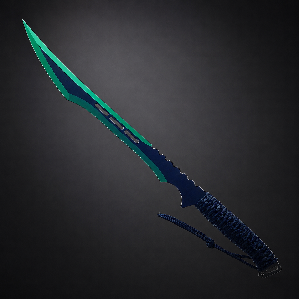 27" Green Tactical Machete
