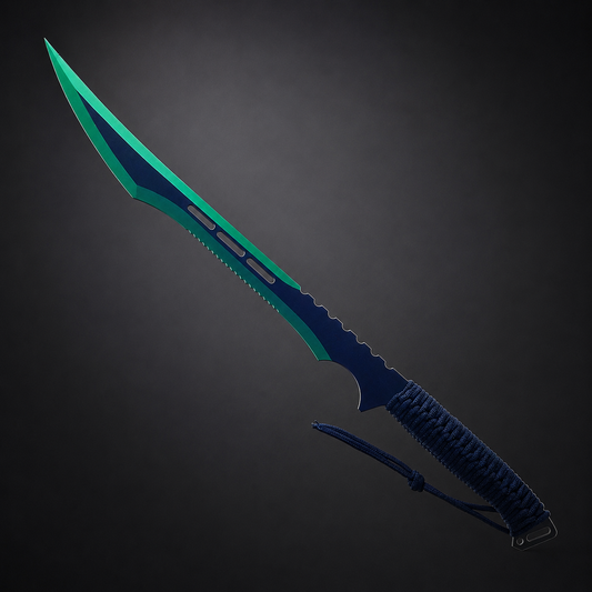 27" Green Tactical Machete
