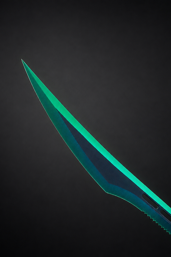27" Green Tactical Machete