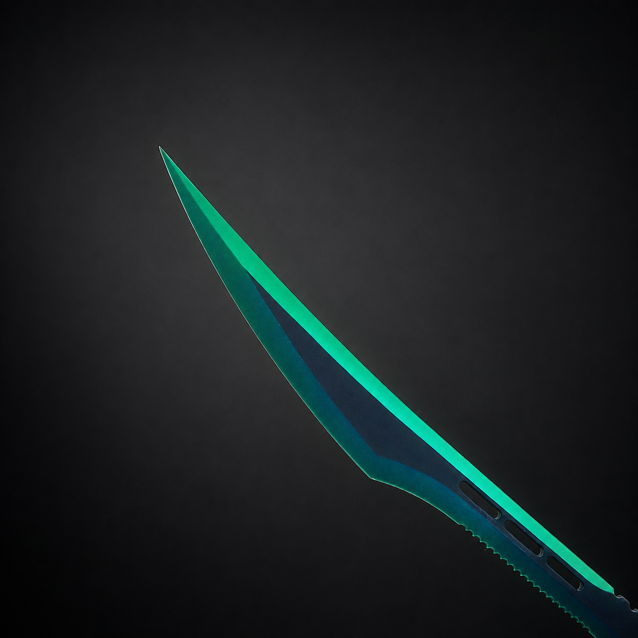 27" Green Tactical Machete