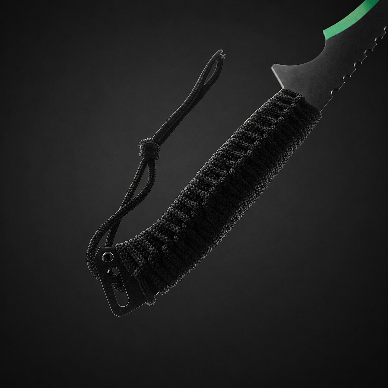 27" Green Tactical Machete