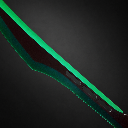 27" Green Tactical Machete