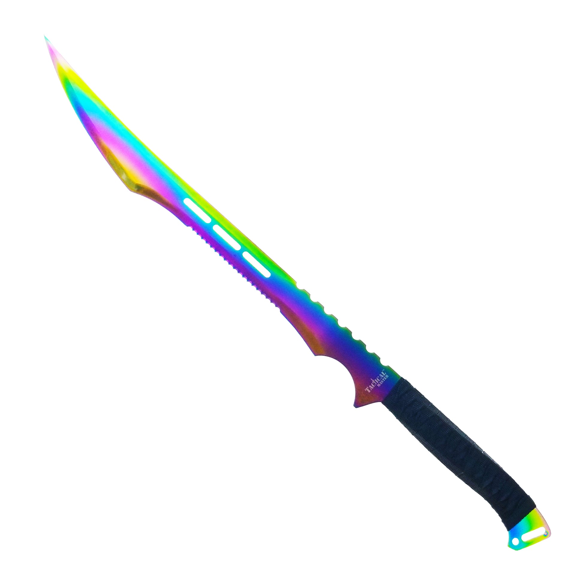 27" Rainbow Tactical Machete