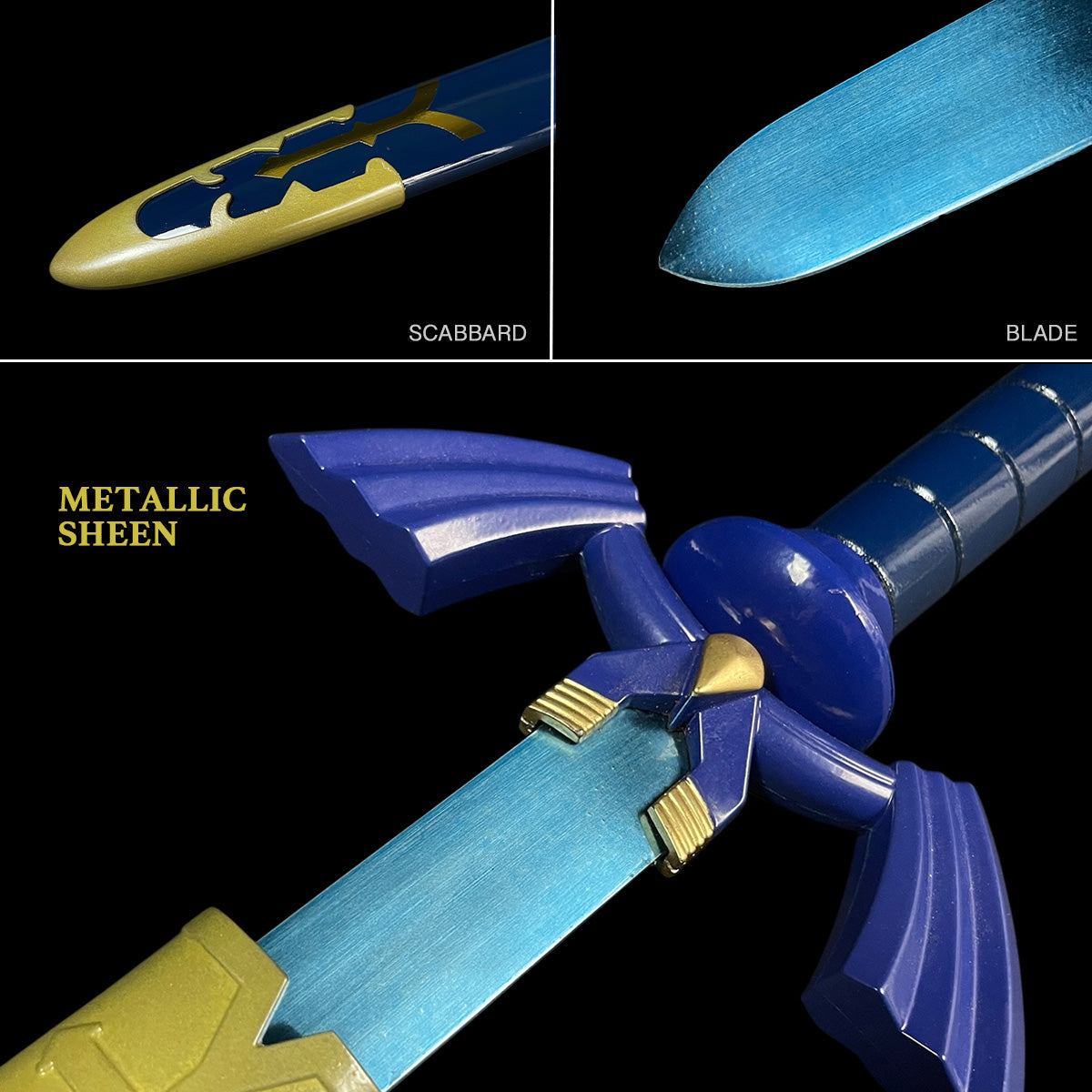 39" Blue Fantasy Sword, Animation