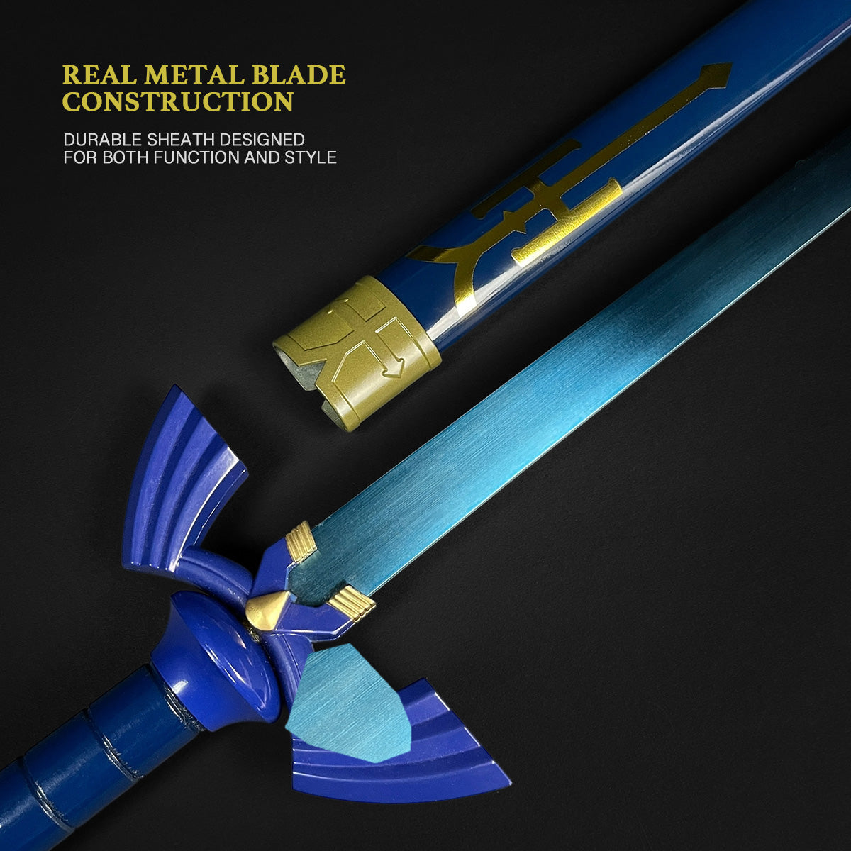 39" Blue Fantasy Sword, Animation