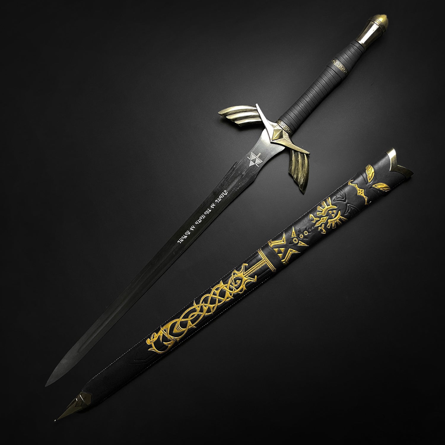 50" Fantasy Sword Fantasy Sword-black