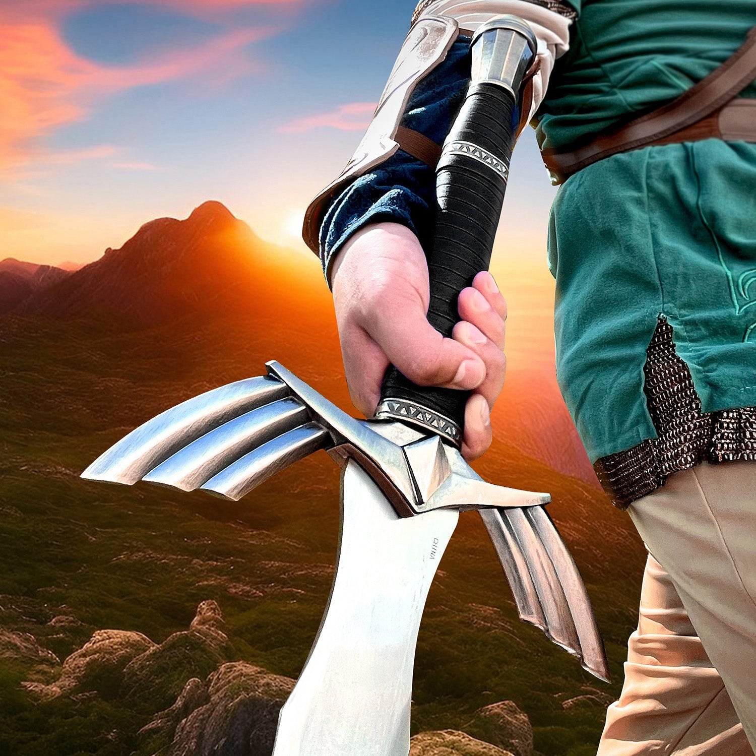 47" Fantasy Sword Fantasy Sword-black