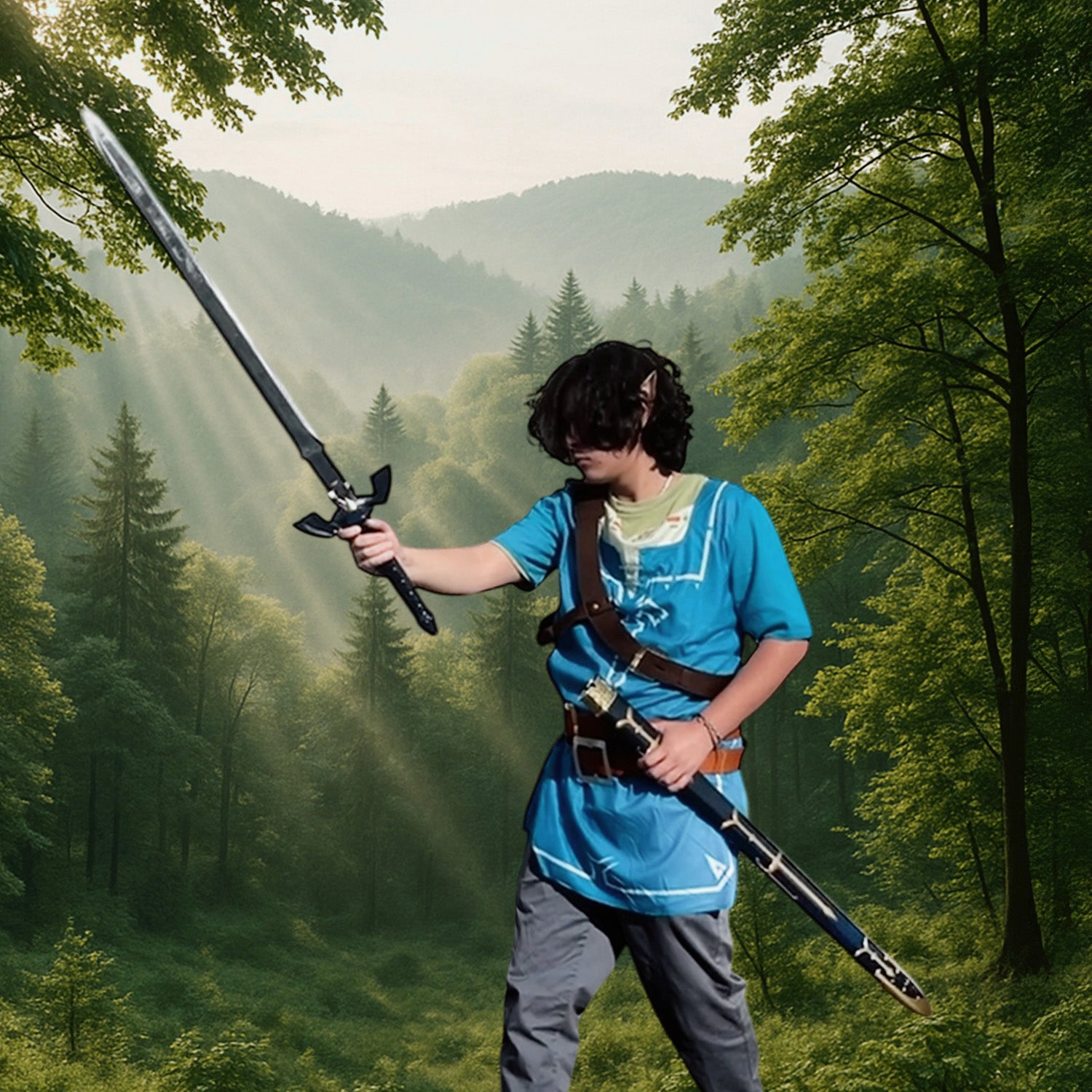 46" Heroic Master Knight Sword - Fantasy Cosplay Swords