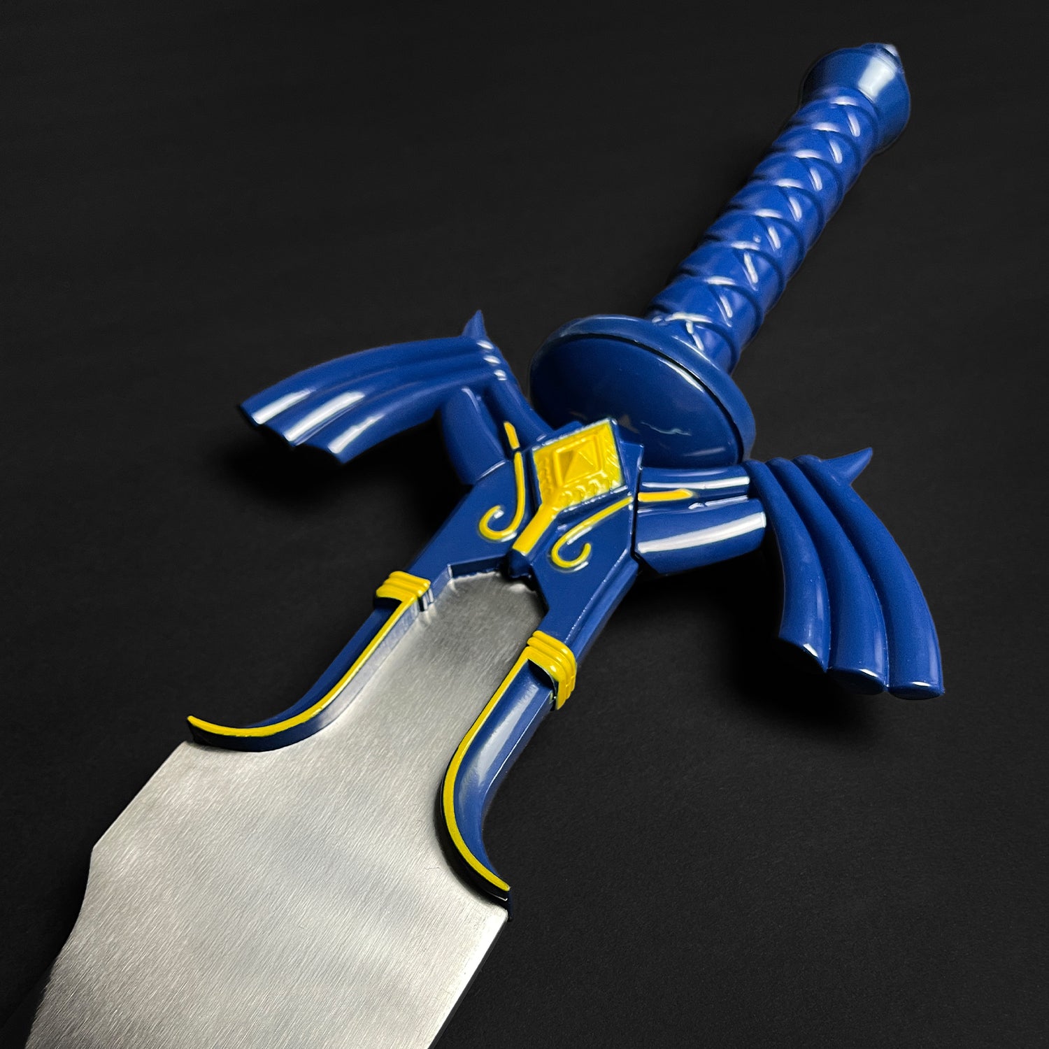 37" Blue Fantasy Sword with Plaque