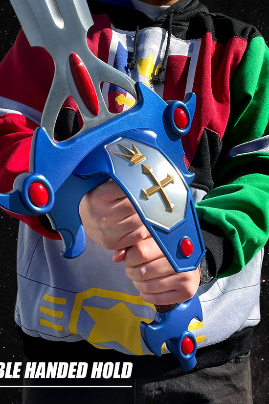 A child holding the Blazing Sword - 47