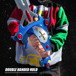 A child holding the Blazing Sword - 47