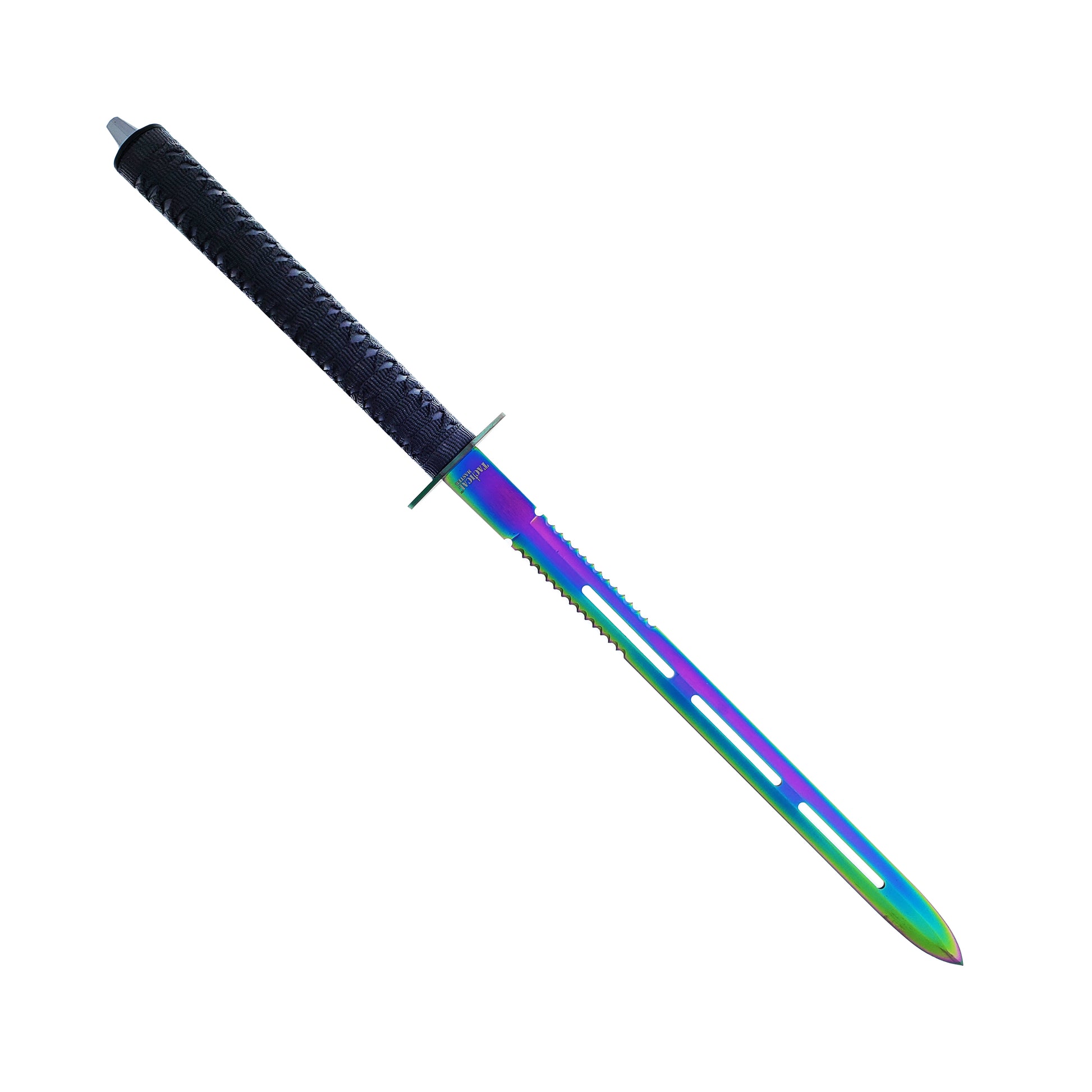 Tactical Master 25" Rainbow Twin Tactical swords (2 sword set)