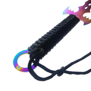 Tactical Rainbow Machete Set w/ Sheath & Darts – Shop Now