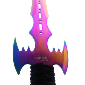 Tactical Rainbow Machete Set w/ Sheath & Darts – Shop Now