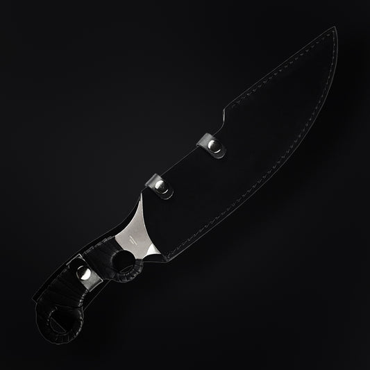 Large Hunting Knife with Durable Sheath