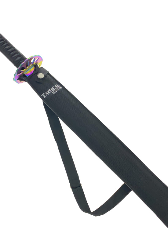 26" Twin Tactical Machete Set Rainbow