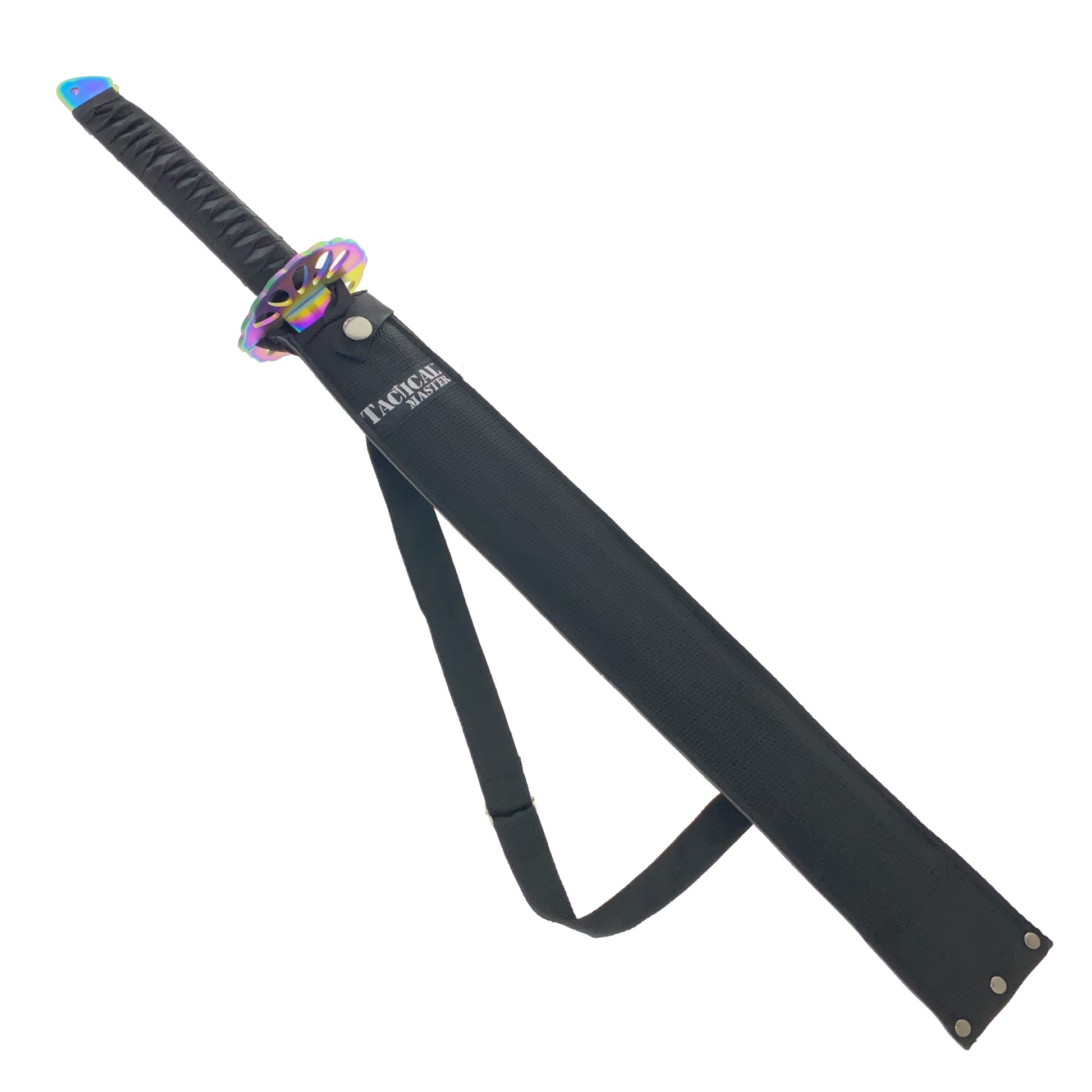 26" Twin Tactical Machete Set Rainbow