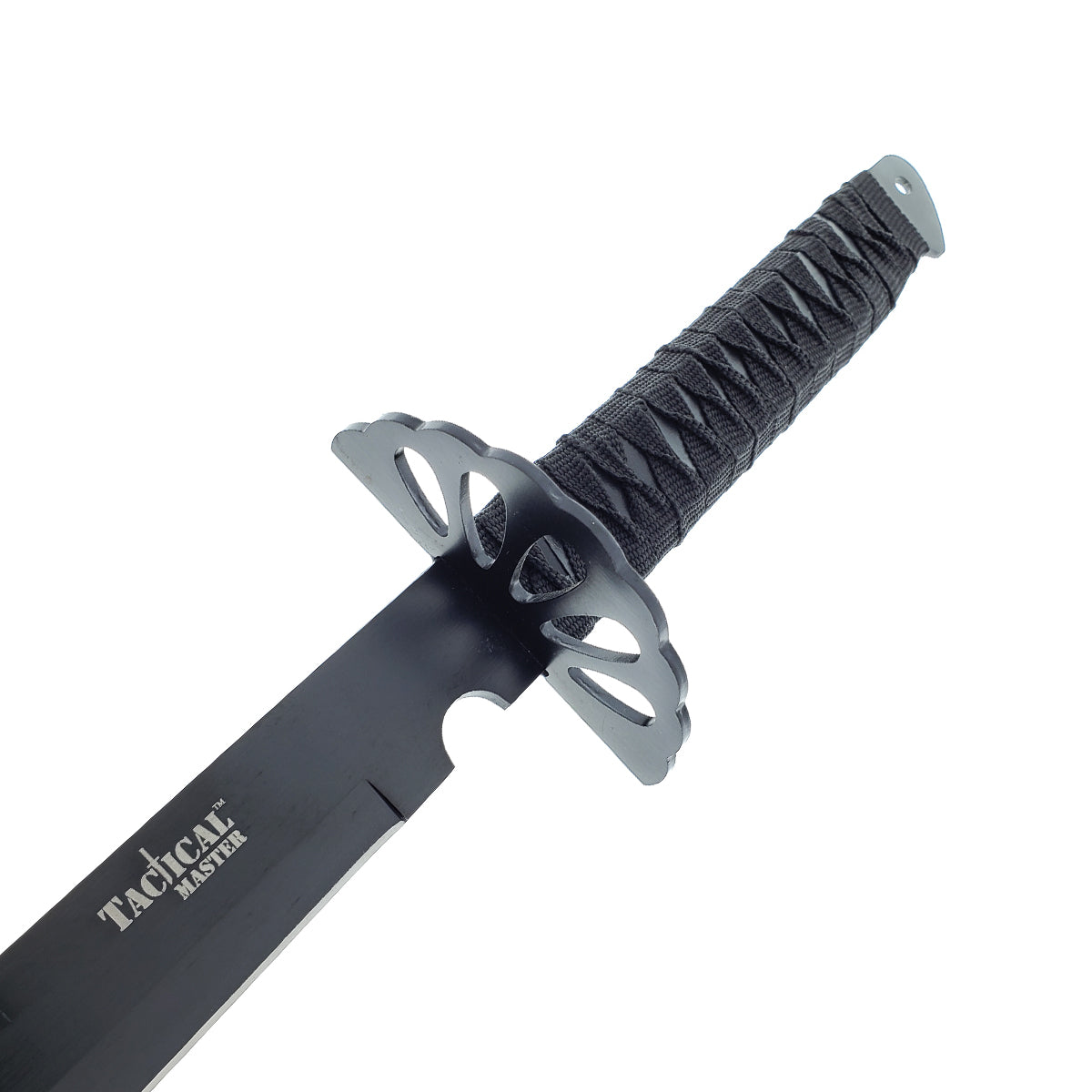 Tactical Master 26" Black Twin Tactical Machete Set