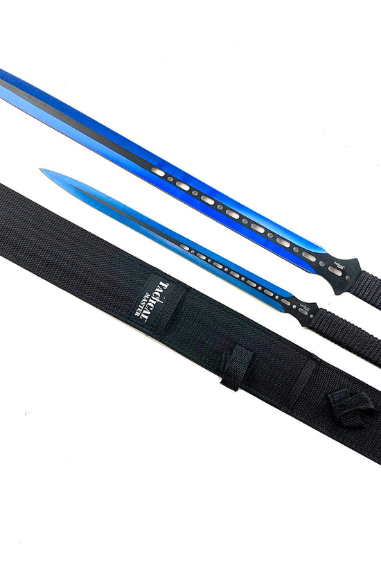 Tactical Master 2 Blue Machetes 28"&18"