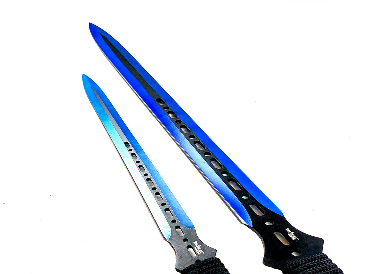 Tactical Master 2 Blue Machetes 28"&18"