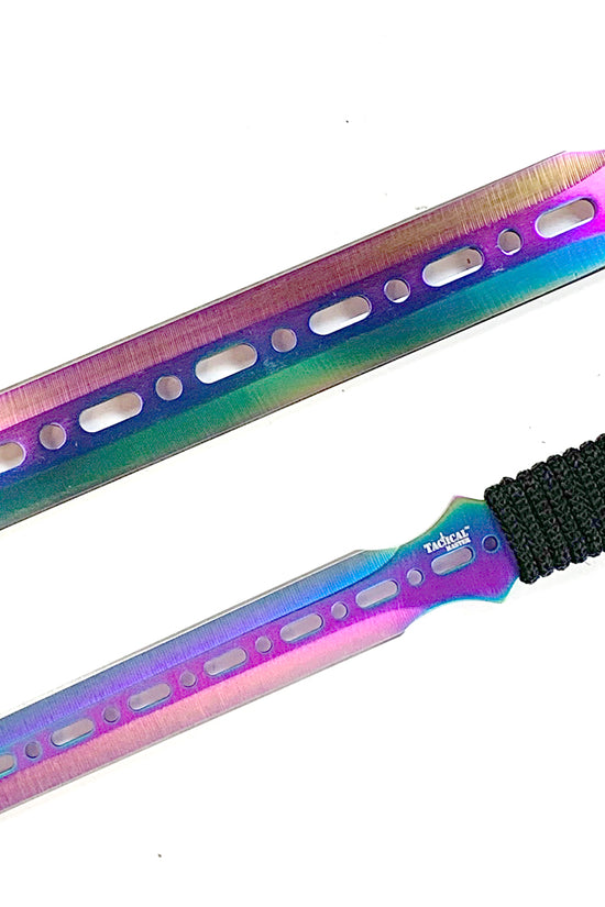 2 Machetes Rainbow 28