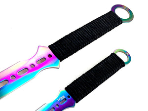 2 Machetes Rainbow 28