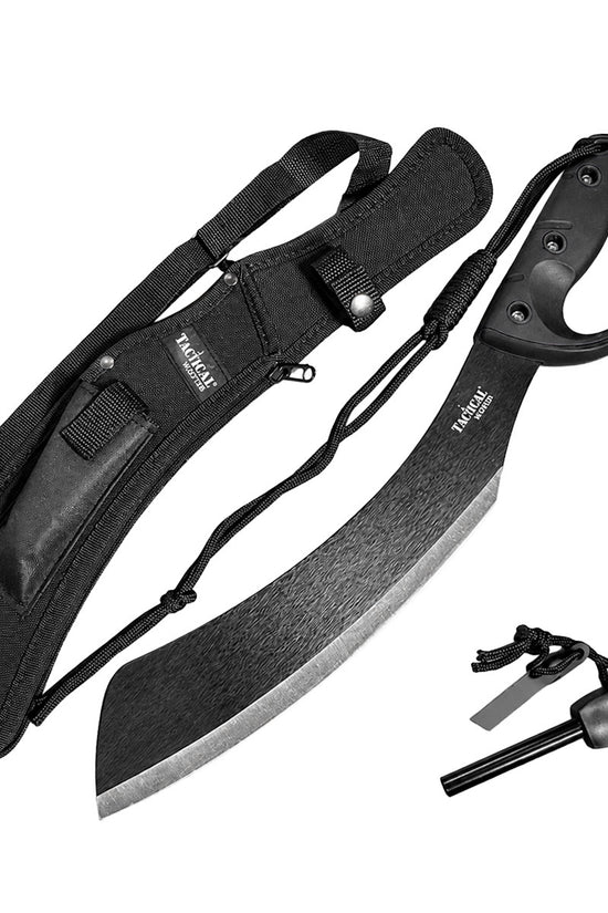 Buy Tactical Machete with Fire Starter for Survival Trips