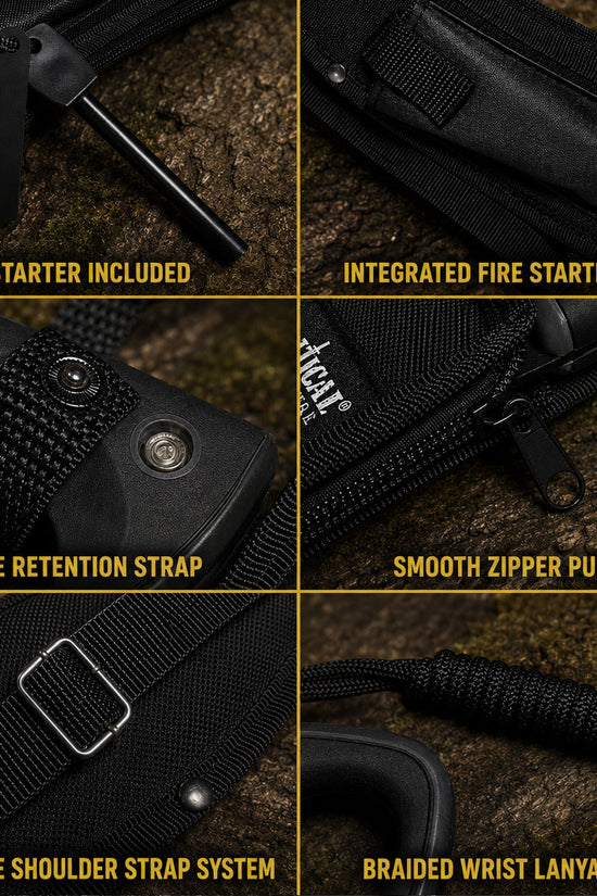 Buy Tactical Machete with Fire Starter for Survival Trips