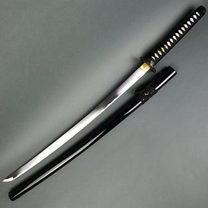 Bishamon “Kihei” Handmade Katana Samurai Sword - 1045 High Carbon Steel Full Tang Blade