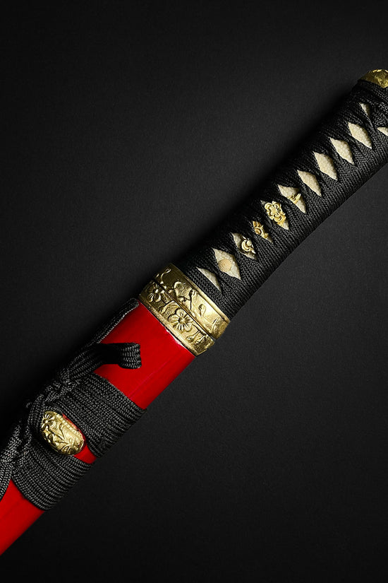 Asuka Red Tanto Knife