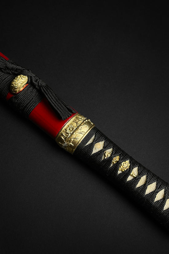Asuka Red Tanto Knife