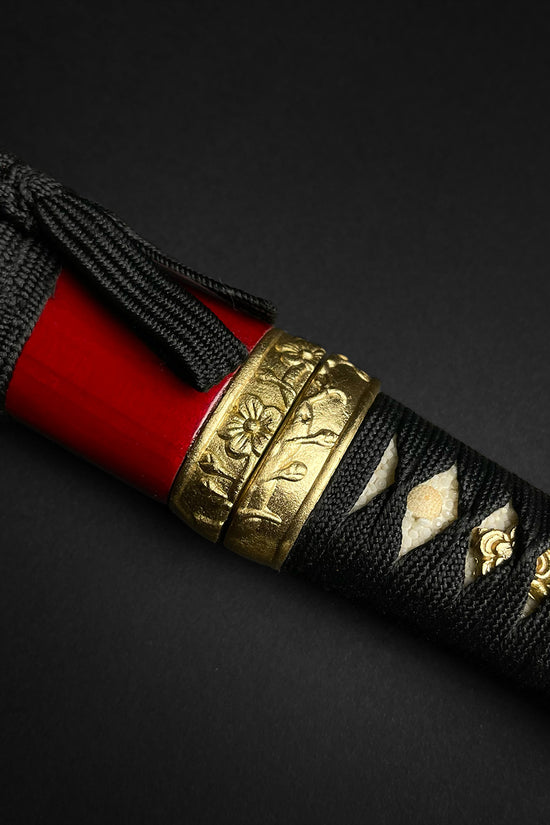 Asuka Red Tanto Knife