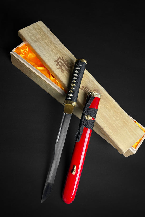 Asuka Red Tanto Knife