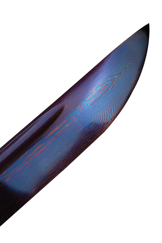 Musha Damscus Shirasaya (Blue)