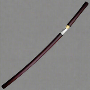 Musha Shirasaya (Burgundy) - Authentic Samurai Sword for Sale