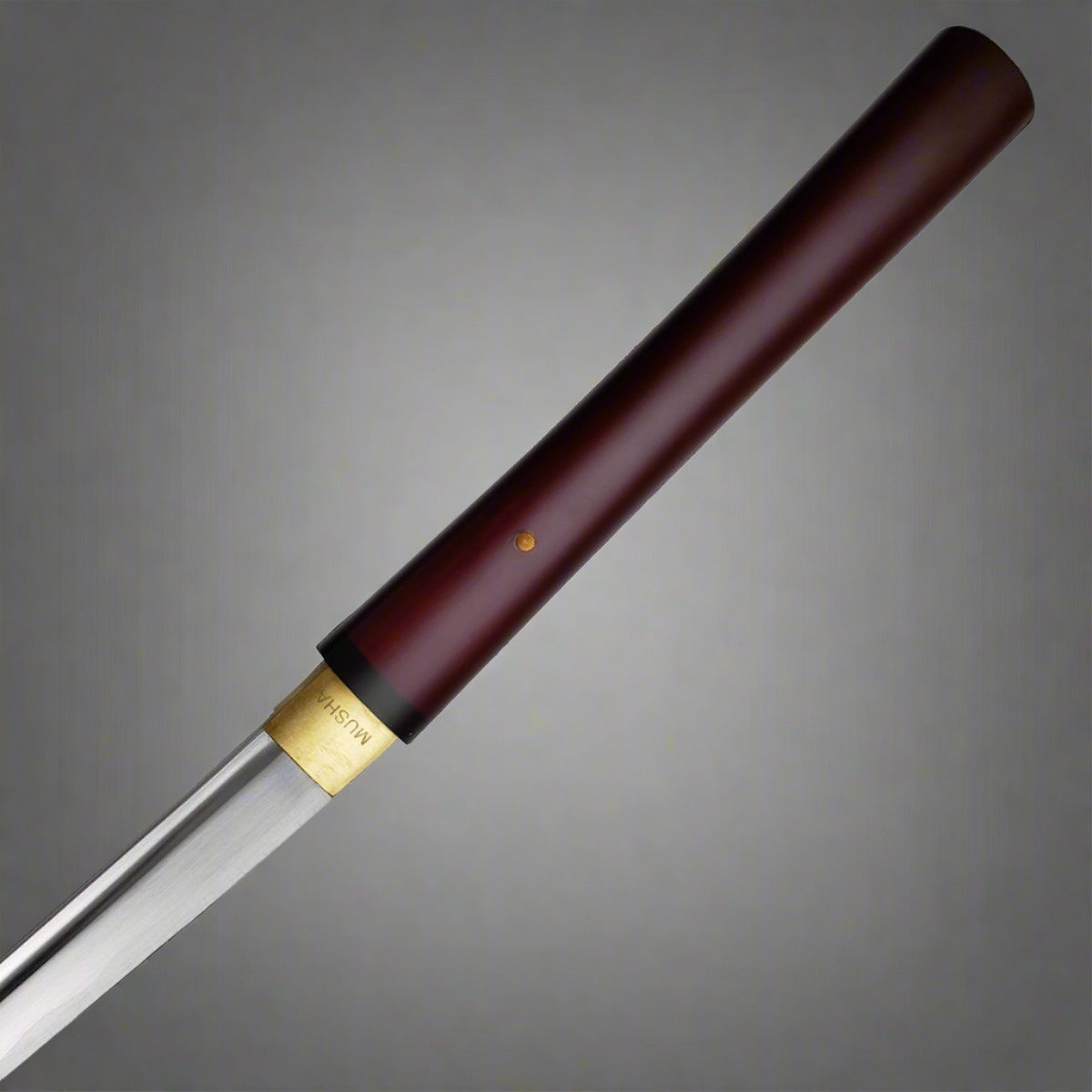 Musha Shirasaya (Burgundy) - Authentic Samurai Sword for Sale