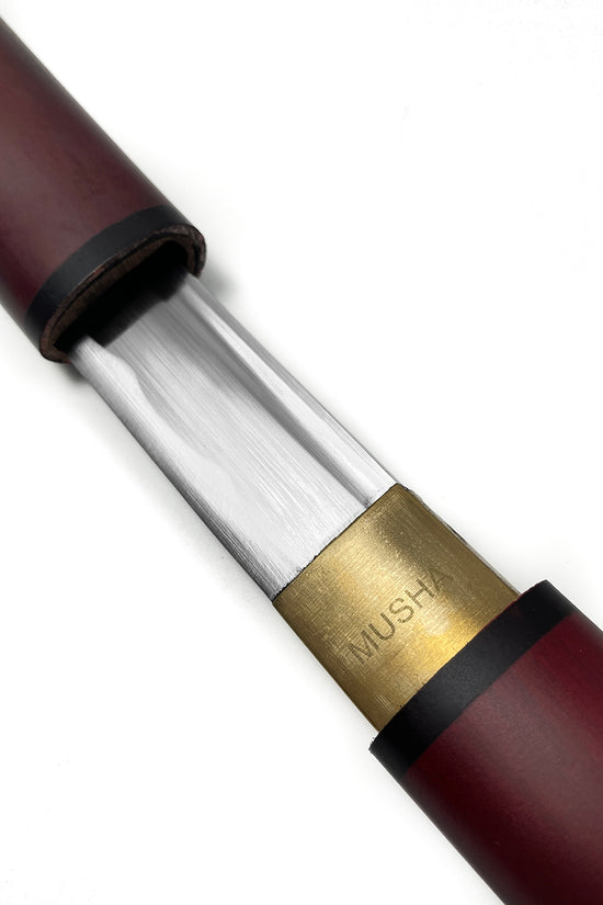 Musha Shirasaya (Burgundy)