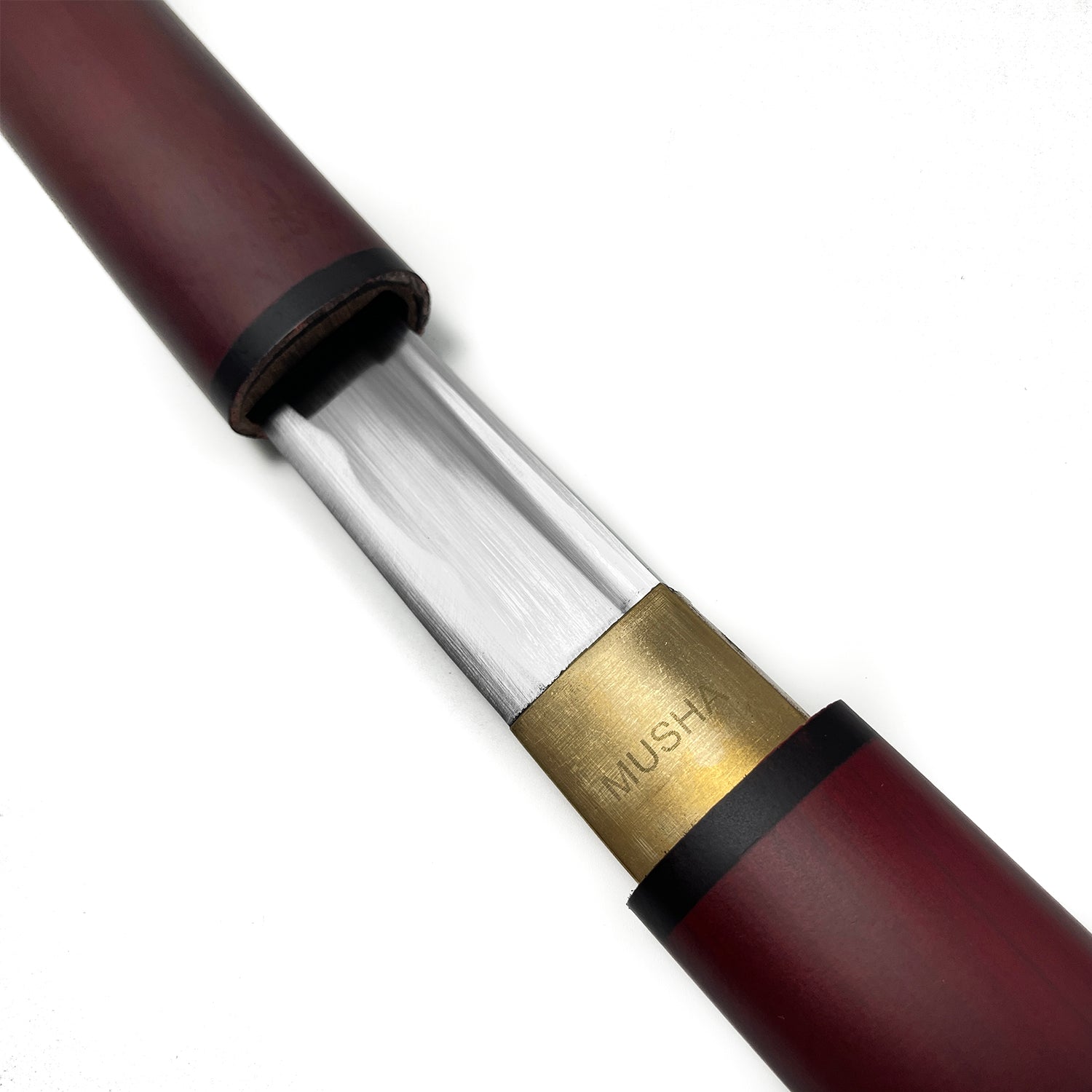 Musha Shirasaya (Burgundy)