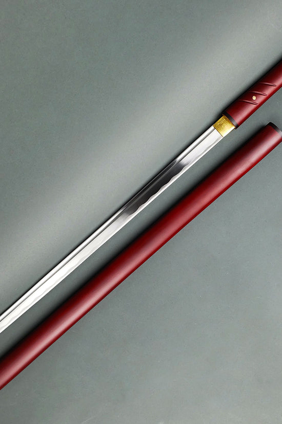 Musha Zatoichi Style Shirasaya (Burgundy)