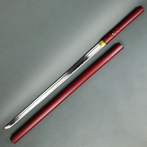 Musha Zatoichi Style Shirasaya (Burgundy)