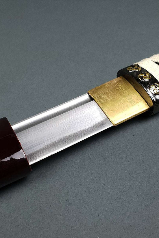 Musha Zetsurin Katana (Red) - Authentic Samurai Swords